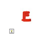 Lettre LED assemblable &amp;quot;F&amp;quot;