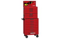 Servante d&amp;#039;atelier rouge 1033 pièces Mega Master set - 16 tiroirs - Qualité professionnelle Teng Tools TKS26R1033T