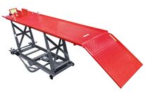 Pont moto manuel/mécanique mobile 450kg 2150x520 mm MW Tools TPSL420