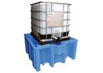 Bac de rétention en polyéthylène pour 1 cubitainer Ecospill OVBIBC1