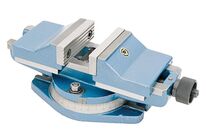 Étau de fraisage mécanique auto-centreur largeur des mors 160 mm ouverture 125 mm hauteur de mors 50 mm Bison 6531-160