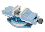 Étau de fraisage mécanique auto-centreur largeur des mors 160 mm ouverture 125 mm hauteur de mors 50 mm Bison 6531-160