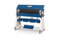 Plieuse de tôle manuelle et à pied largeur de travail 1050 mm 0-135° jusqu'à 1,5 mm - Segments à pied-de-biche en haut et segments en bas Metallkraft HSBM1050-15 HSG