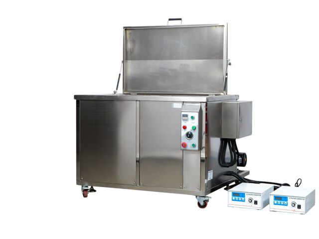 Nettoyeur à ultrasons 540L industriel avec filtre fonctionnement 24/7 40 kHz MW Tools UCI540F