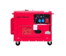 Groupe électrogène insonorisé diesel 6kW 3x400V+1x230V MW Tools DG65E