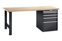 Etabli 5 tiroirs L1500 mm ET L2000 mm