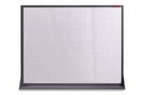 Panneau perforé plat en métal gris 120x94cm MW Tools DEKP120-1015