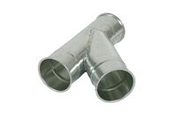 Raccord en Y professionnel acier zingué pour systèmes d&amp;#039;aspiration diam. 120/120/120 mm Holzkraft VSBYK120