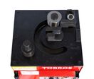 Plieuse cisaille fer à beton électrique pour cintrage barres d&#039;armature de 6 à 32 mm angles de 0° à 180° 2,8/3 kW 230V Torros RBC32