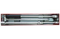 Clé à cliquet et rallonges avec verrouillage de sécurité TTX4 tray 4 pièces Teng Tools TTX3404S
