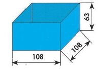 Casiers de rangement en pvc VTC P4050S