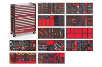 Servante d&amp;#039;atelier complète robuste avec coffre EV XXL 782 outils MW Tools MWE999G36A