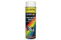 Peinture blanc brillant MOTIP 500ml