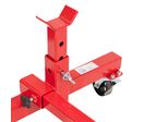 Support d'essieu carrosserie mobile 900 kg 2 supports MW Tools BD500