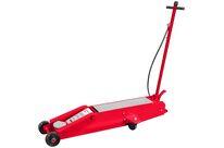 Cric rouleur hydropneumatique lourd - 10 tonnes - Hauteur maximale 650 mm - Idéal pour camionnettes, bus et camions MW Tools CAT10TLNP