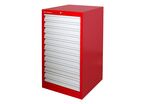 Armoire d'atelier à tiroirs haute hauteur 1.110 MM - 6,9 of 12 tiroirs MW Tools DELK11012R