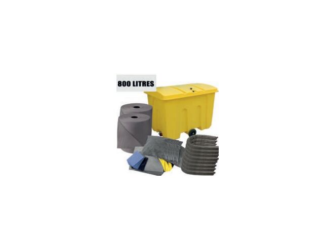 Kit anti-pollution 800 l sur roulette I KTAP800R 