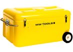 Coffre de rangement mobile avec roues et poignée rétractable PE 190L MW Tools MWP190T