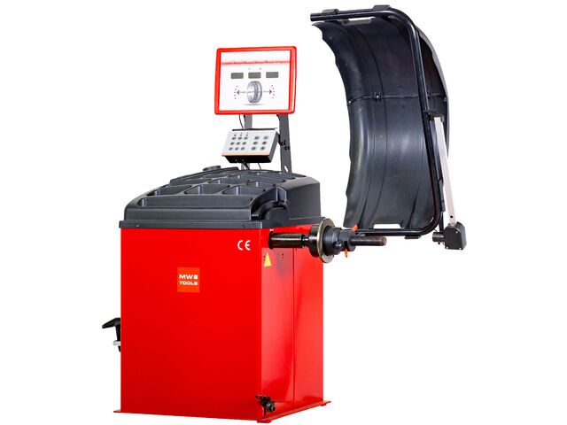 Équilibreuse de roue voiture automatique 220V 24 pouces MW Tools BB350