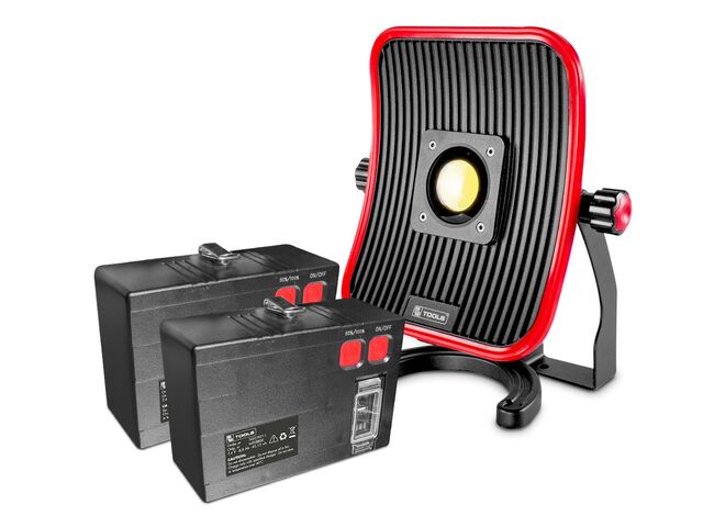Lampe de chantier + 2 batteries MW Tools WFL50LI-PACK1