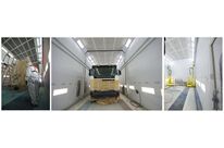 Cabine de peinture pour poids lourd | MECATELIER