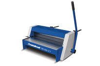 Cisaille guillotine manuelle d&#039;établi largeur du travail 650 mm épaisseur jusque 1,25 mm butée 500 mm éclairage ligne de coupe Metallkraft TBS650-12T