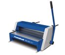 Cisaille guillotine manuelle d&#039;établi largeur du travail 650 mm épaisseur jusque 1,25 mm butée 500 mm éclairage ligne de coupe Metallkraft TBS650-12T