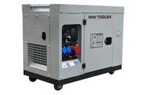 Groupe électrogène insonorisé diesel 6 kW 230V + 7,5kW 400V MW Tools DG75E