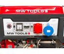 Groupe électrogène essence 11 kW 3x400 V et 230 V - Démarrage électrique et réservoir de 40 l MW Tools BG100ED