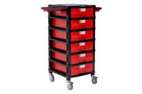 Servante d&amp;#039;atelier mobile pour agrafes de carrosserie