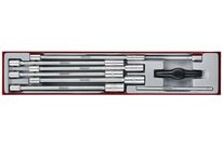 Jeu de douilles poignée en T TTX-4 tray 3/8 9 pièces Teng Tools TTXTB09