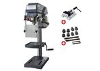 Perçeuse d'établi jusque ø 16 mm CM2 500W 230V affichage digital + étau de perçage + jeu de boulons Optidrill D17PRO 230V PACK