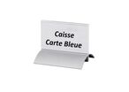 Porte-visuel AluSign® double-faces paysage 6 x 10,5 cm