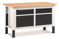 Etabli métal Fortis n°3 L.1500 mm