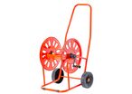 Dévidoir acier époxy pour tuyau d'eau 80 m 1/2'' MW Tools HW8012SP
