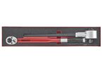 Clé dynamométrique 1/2 et multiplicateur de force 1/2- 3/4 Foamx4 tray 2 pièces Teng Tools TEXMP12